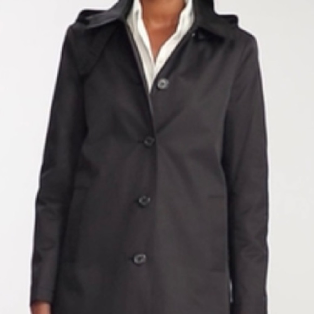 Women's Ralph Lauren Single Breasted  A Line Raincoat XS